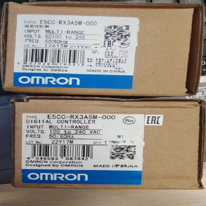 Omron temperature controller E5CC-RX3A5M-000