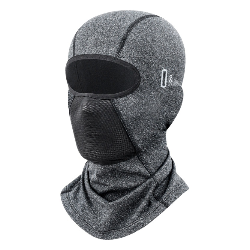 Free Shipping Winter fleece-lined Riding Mask Printed LOGO Warm Cold-proof Neck Face Cover Neck Cover Ski Face Cover