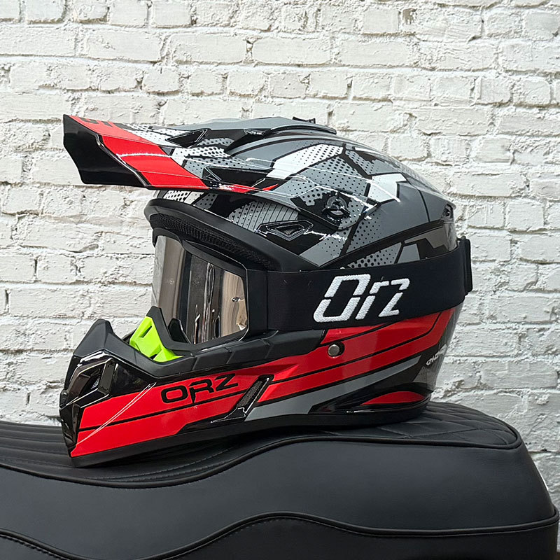 Casco Integral Todoterreno para Motocicleta de ABS, Transpirable image 3