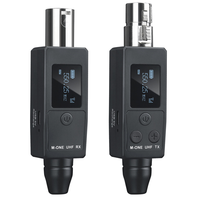 Sistema de conexión inalámbrica de micrófono de suministro transfronterizo profesional cableado al receptor transmisor de micrófono inalámbrico