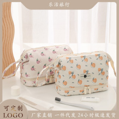 プリント化粧バッグ一枚から収納バッグ女性携帯大容量高級感洗面袋tagi化粧バッグ