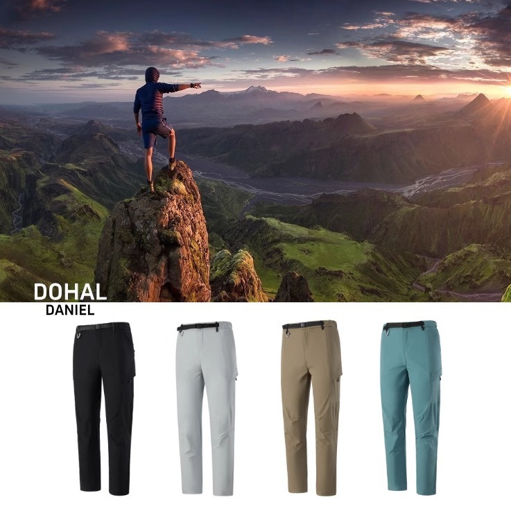 男女同款机能户外三防速干登山裤休闲直筒软壳冲锋裤YLF00151|undefined