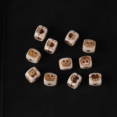 Cow Bone DIY Accessories Handmade Woven Bracelets Necklaces Fashion Accessories Spacer Beads