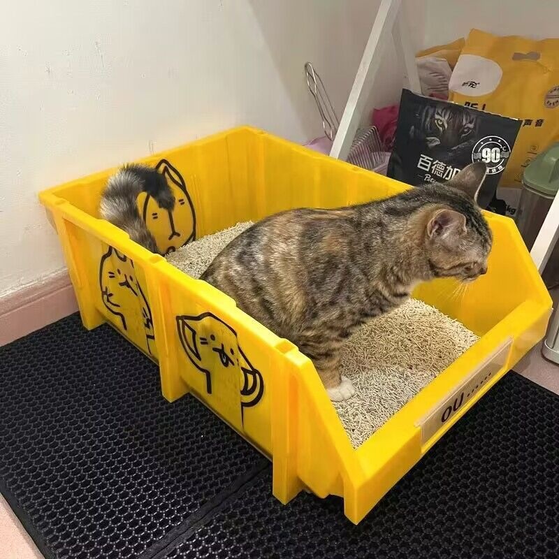 Large [61*41*22] meow sand basin / Default item