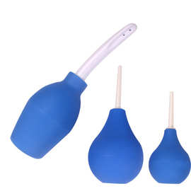 硅胶球型清洗器情趣后庭用品阴道清洗肛门清洗器另类灌肠器