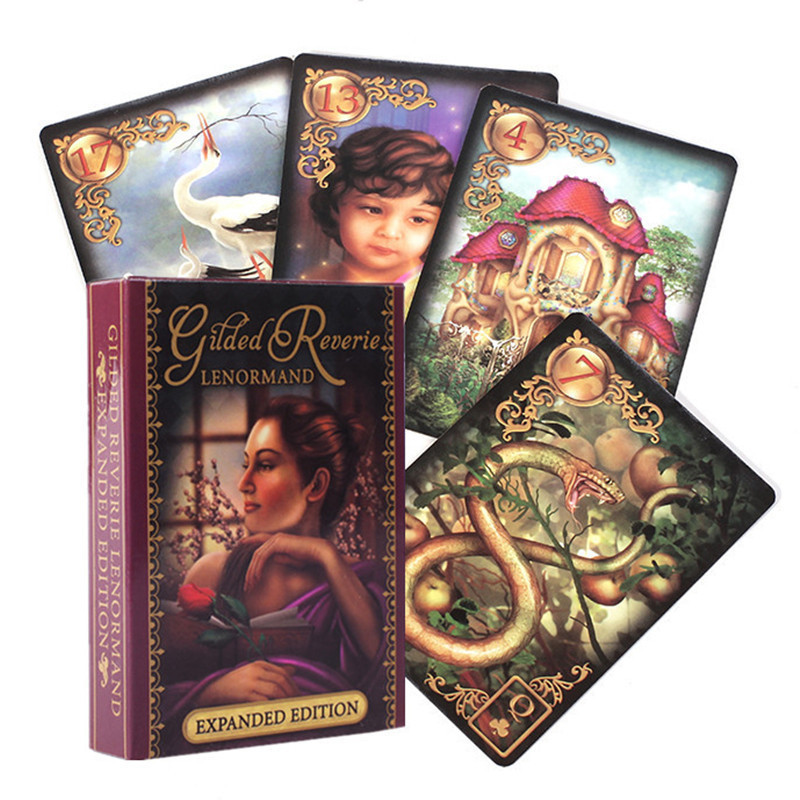 Lenormand Oracle Kartları İngilis Dilində Fal Dəsti