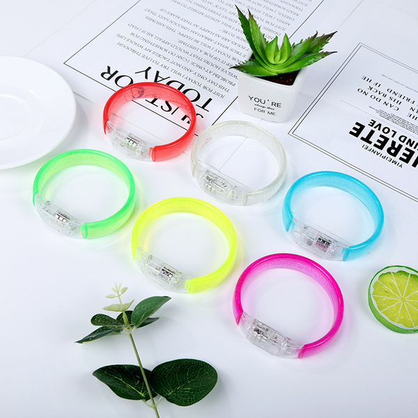 Factory direct selling LED light -emitting hand ring acrylic flat…