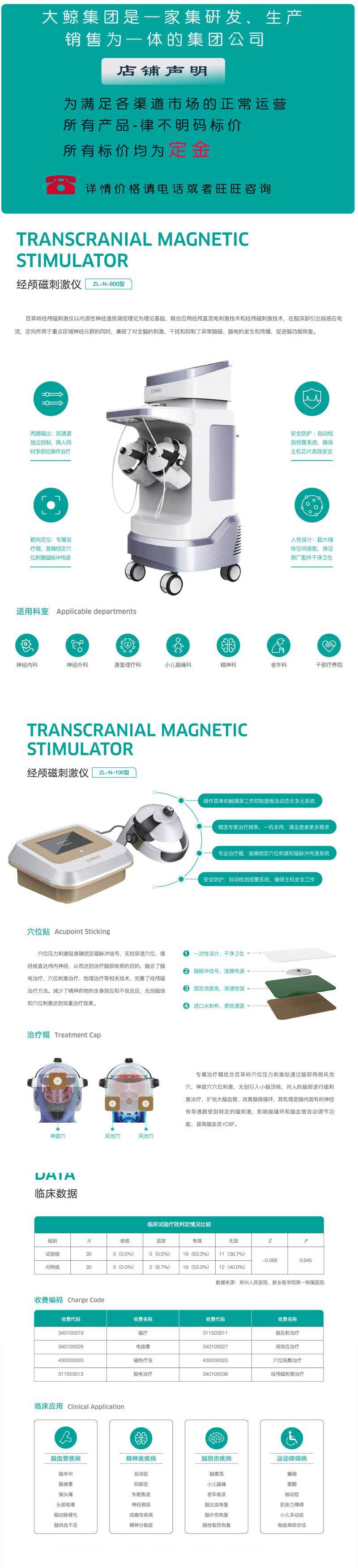 综合电话带申明