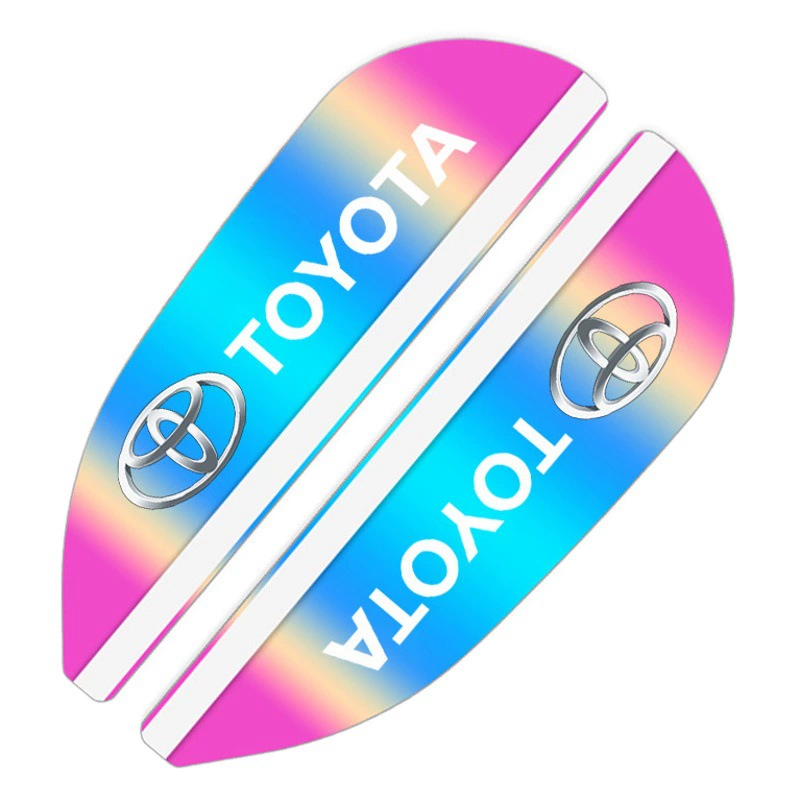 Автомобильное прозрачное зеркало заднего вида, водонепроницаемое, с отражателем в виде бровей, зеркало для заднего хода, защита от дождя, расширенная и увеличенная панель.