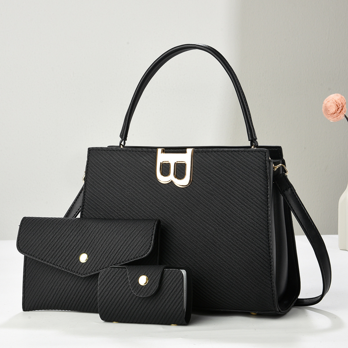2025 nuevo bolso de hombro para mujer, bolso de estilo de viaje de trabajo, bolso de temperamento de moda casual de mujer de gran capacidad