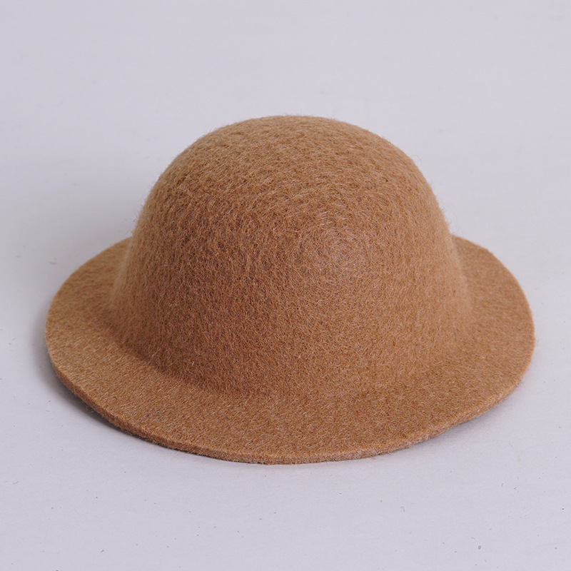 Labu nuevo sombrero de feltero abierto sombrero de cúpula sombrero accesorios de moda sombrero mini sombrero muñeca