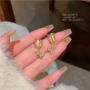 小众镀银百搭小清新耳钉