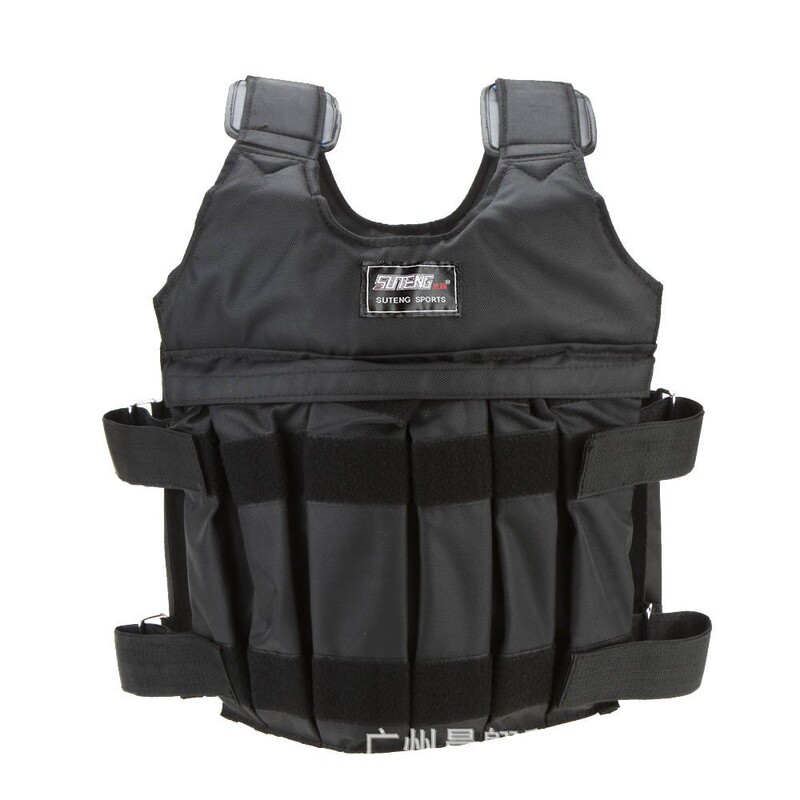 Wholesale Supply of Weight-Bearing Vest, Invisible Sand Clothing, Adjustable Weight-Bearing Sports Vest, Running Adjustment 50kg Tactical Vest