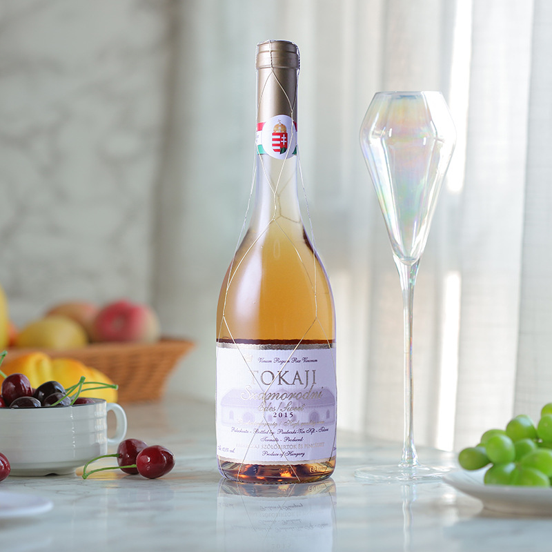 进口匈牙利Tokaji托卡伊贵腐酒2015甜白葡萄酒女生甜酒500ml