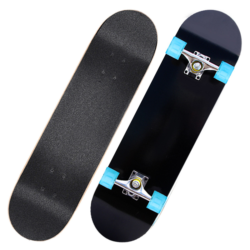 Patineta doble pescante versión juvenil para adultos niños y estudiantes de primer año estudiantes de primer año se especializan en patinetes de cuatro ruedas