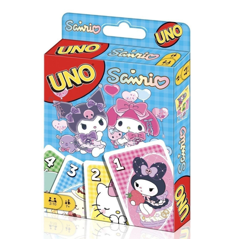 [Venta caliente en la tienda] UNO Solitaire ins Sanrio Cat and Mouse KT Cat Juego de enlace de alto valor Fiesta