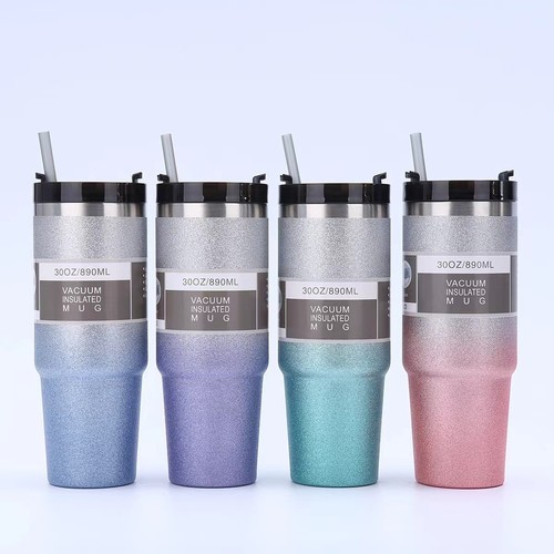 30oz Portable Car Cup, 304 Stainless Steel Insulated Bottle—Keeps Drinks Cold, Perfect for Outdoor Use