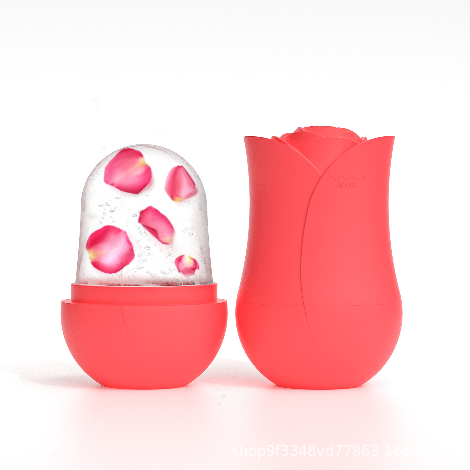 Nueva cara cubo de hielo cara enfriamiento molde de hielo salón de belleza hielo comprimir masaje para eliminar la hinchazón hielo rodando contorno hielo película