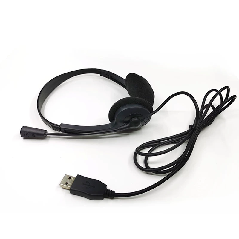 USB разъем телефонная гарнитура обслуживания клиентов гарнитура оператор стационарной гарнитуры Электрический контактный колл-центр посвященный внешней торговле