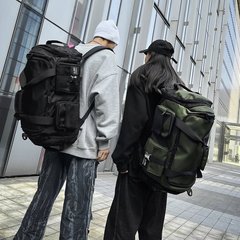 Large capacity travel bag men's luggage bag business trip handbag storage bag dry and wet separation sports fitness bag backpack