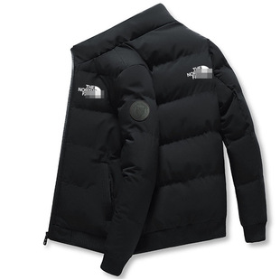 Winter Men's Cotton-Padded Clothes, Casual Warm Stand-Up Collar Cotton Clothes, Trendyy Fashionable Casual Cotton Clothes, Korean Style Cotton-Padded Jackets, Ready-Made Jackets
