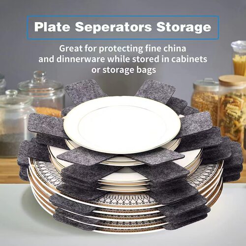 Cross-border felt pot pad hexagonal bowl plate tableware anti-slip insulation pad non-woven non-stick pot protective pad 10 pieces