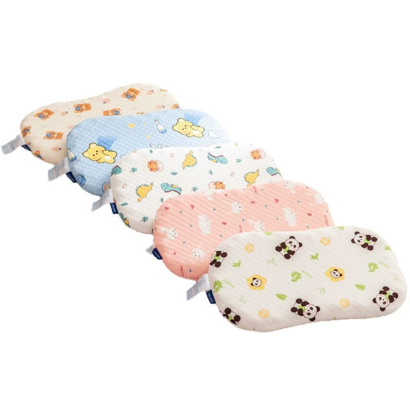 Children's silicone breathable pillow for kindergarten, 6 month, 3 years, washable