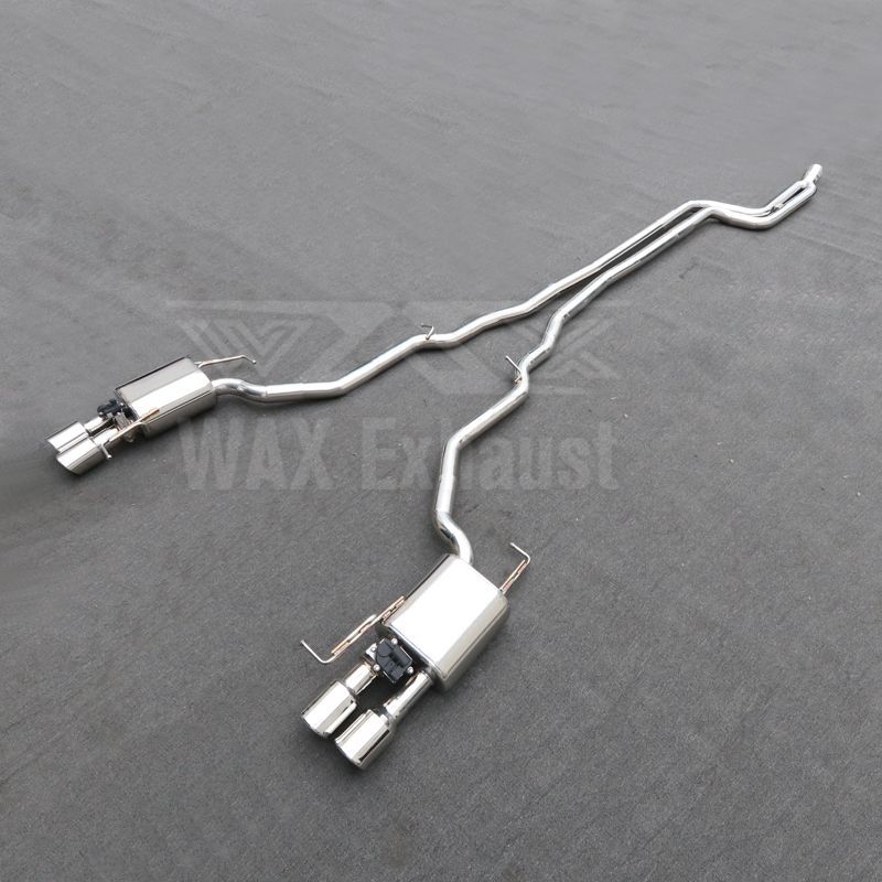 Suitable for Bmw 5 Series F18 F10 530 535 2010-2016 Stainless Steel Valve Mid-Section and Tail-Section Exhaust Pipes