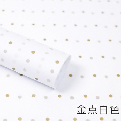 Oferta especial papel de pera de punto redondo grande Papel de pera de estilo coreano papel de envoltura de flores ramo de flores forro plisado floristería floral