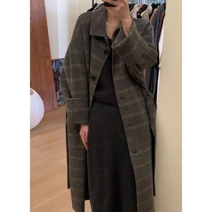Temperament Goddess Fan Woolen Coat Image 2