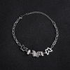 Brand bracelet stainless steel, accessory, internet celebrity, light luxury style