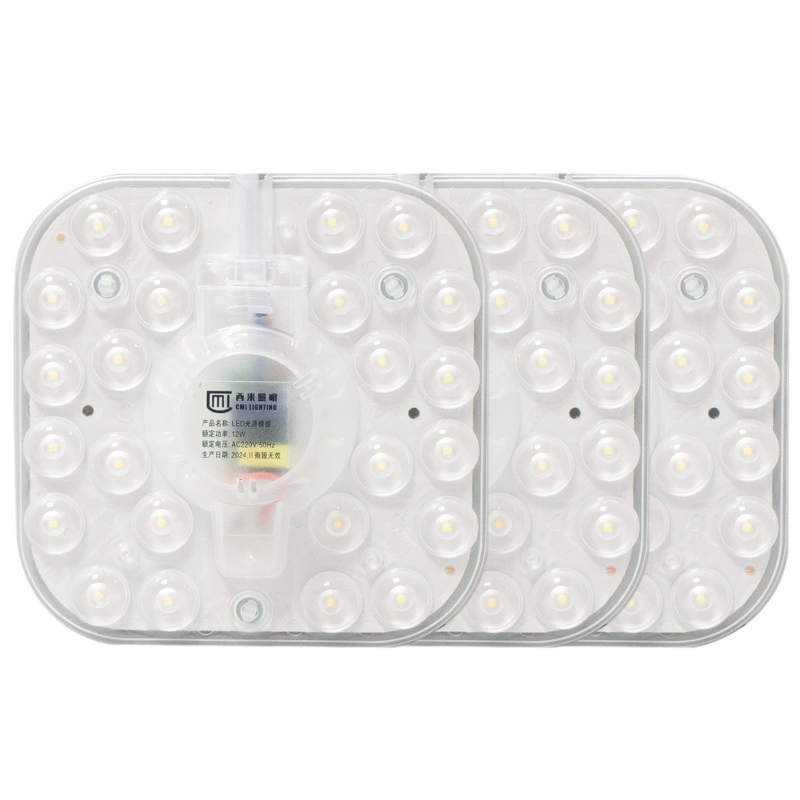 Luz de techo LED cambia colores con música suave, fuente de luz por inducción, hecha a medida