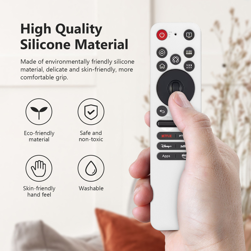 LG MR25GA テレビリモコンカバー、小型、軽量、衝撃吸収、落下防止、傷防止シリコン保護カバーに適しています。|undefined