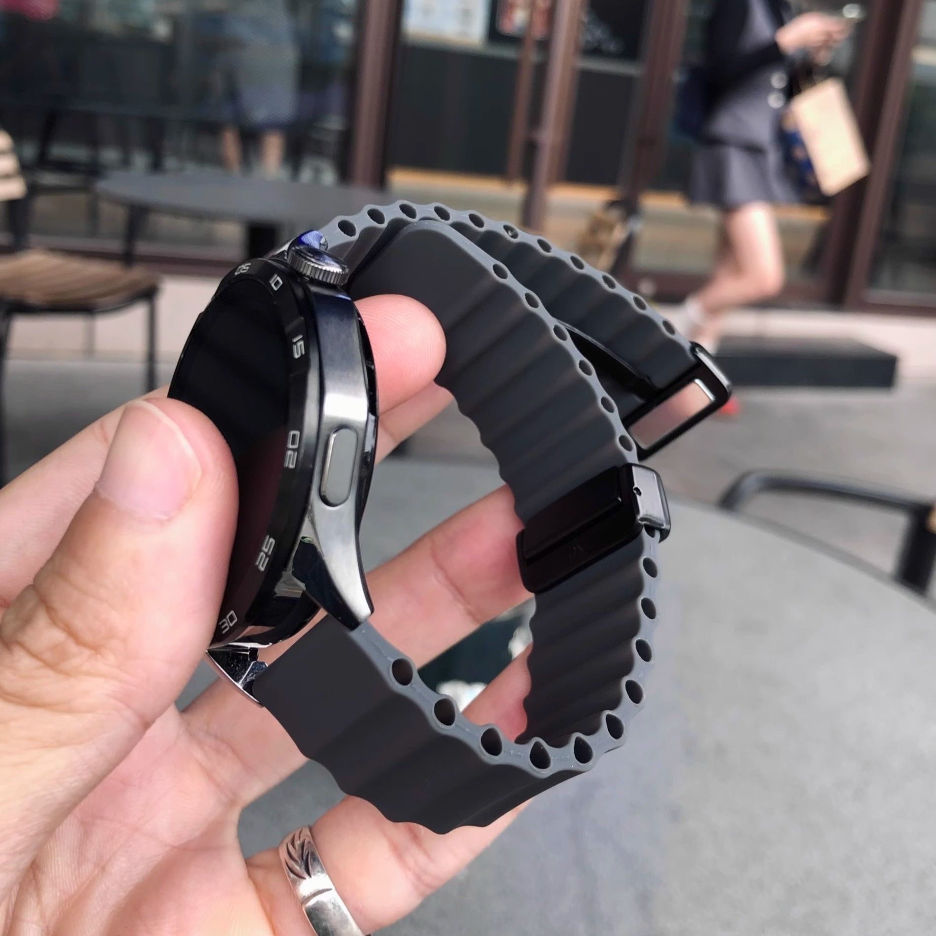 For Huawei GT5 Strap Watch Watch3 Watch 4 Marine 2Pro Advanced Magnetic Sports Silicone Strap