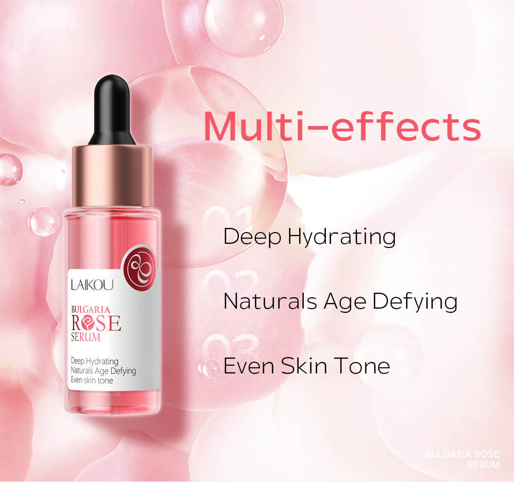 LAIKOU Rose Essence 30ml Hydrating, moisturizing and nourishing skin Facial care essence manufacturer in stock wholesale undefined