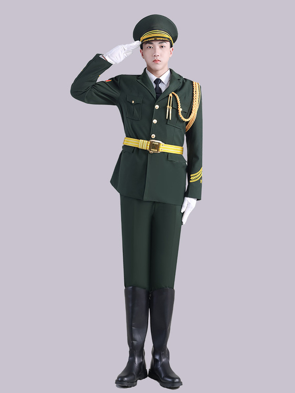 国旗班仪仗队服装中学生升旗仪式礼服学校护卫队护旗手演出服套装|undefined