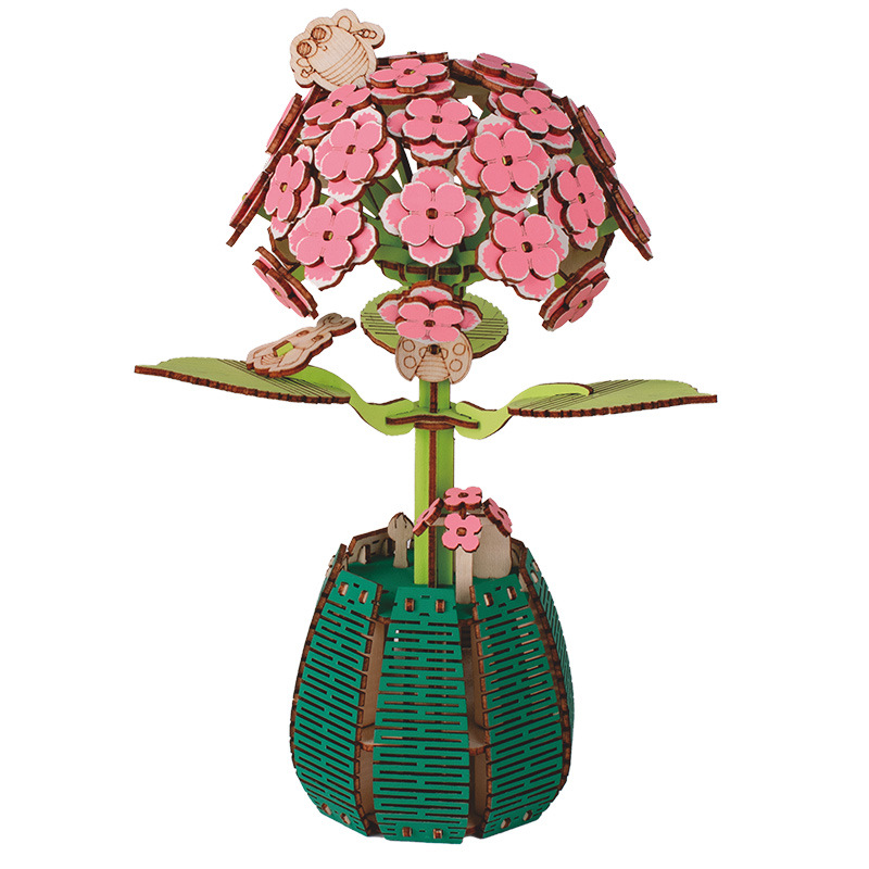 绣球花XL2-1034白底