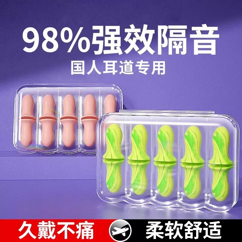 耳塞防噪音超级隔音睡觉专用宿舍睡眠完全降噪静晚上学习防吵神器
