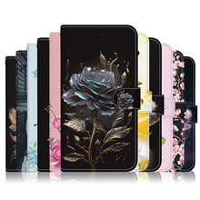 适用传音Infinix Note30手机皮套水晶纹彩绘Hot20i插卡钱包保护套