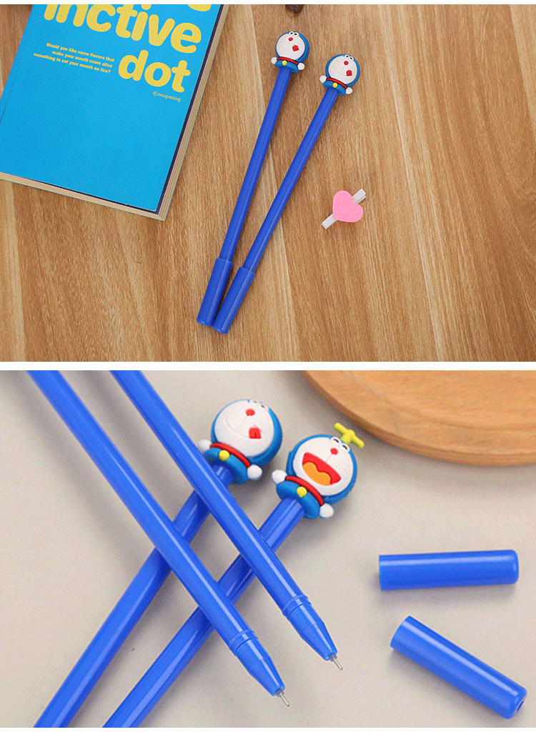 立体叮当猫中性笔_07