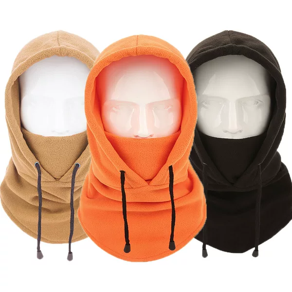 Autumn and winter fleece warm hat riding mask outdoor sports windproof protection thickened CS headgear warm scarf
