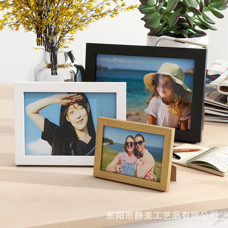 Photo frame table 5678 inch A4 handmade children's photo wall decoration bedroom living room oil painting frame picture frame factory wholesale Photo frame table 5678 inch A4 handmade children's photo wall decoration bedroom living room oil painting frame picture frame factory wholesale
