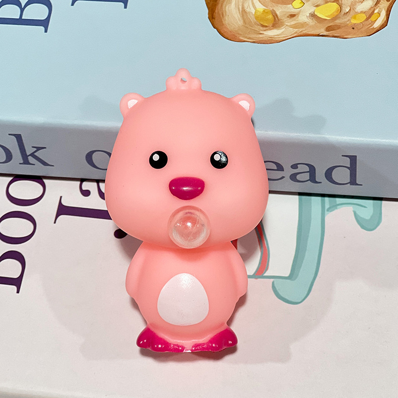 [small ruby] blowing bubbles