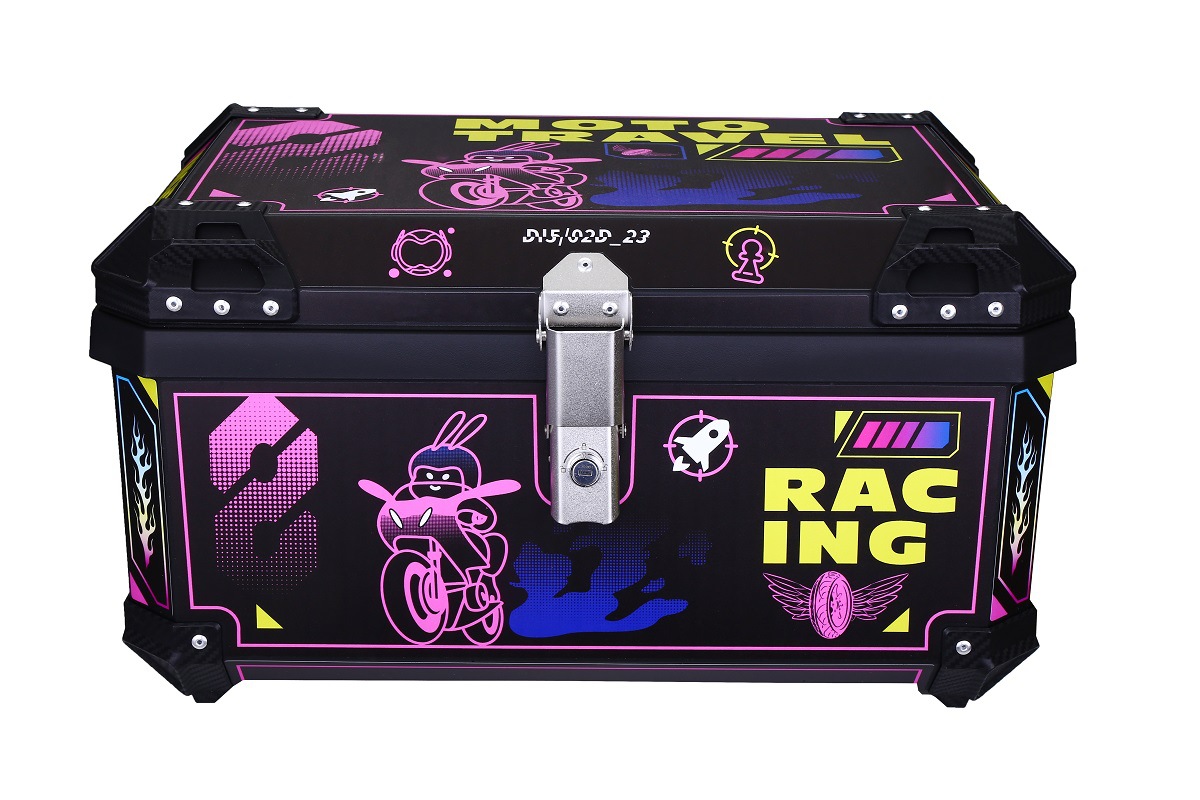 Electric Vehicle Trunk 65L Waterproof Ninebot Plastic Universal Motorcycle Tail Box