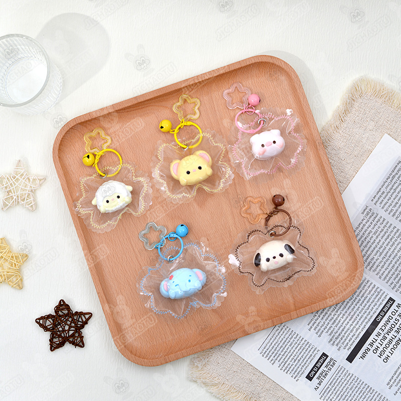Hecho a mano de silicona de grado alimenticio pellizco crema pasta mini animal con bordes de costura juguetes de descompresión pellizco música artefacto de descompresión image 3
