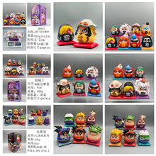 海贼王动漫达摩蛋Q版潮玩路飞索隆GK手办公仔PVC车载摆件装饰礼物