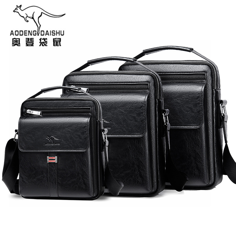 Men's Crossbody Bag 2023 New Design Shoulder Bag Business Top Handle Bag Casual Crossbody Small Backpack Fashion Korean Style Bag