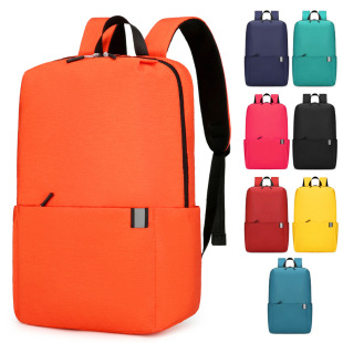 Mijia Same Style Backpack Women's Colorful Fashion Outdoor Sports Backpack Student School Bag Printed Logo Company Gift Bag