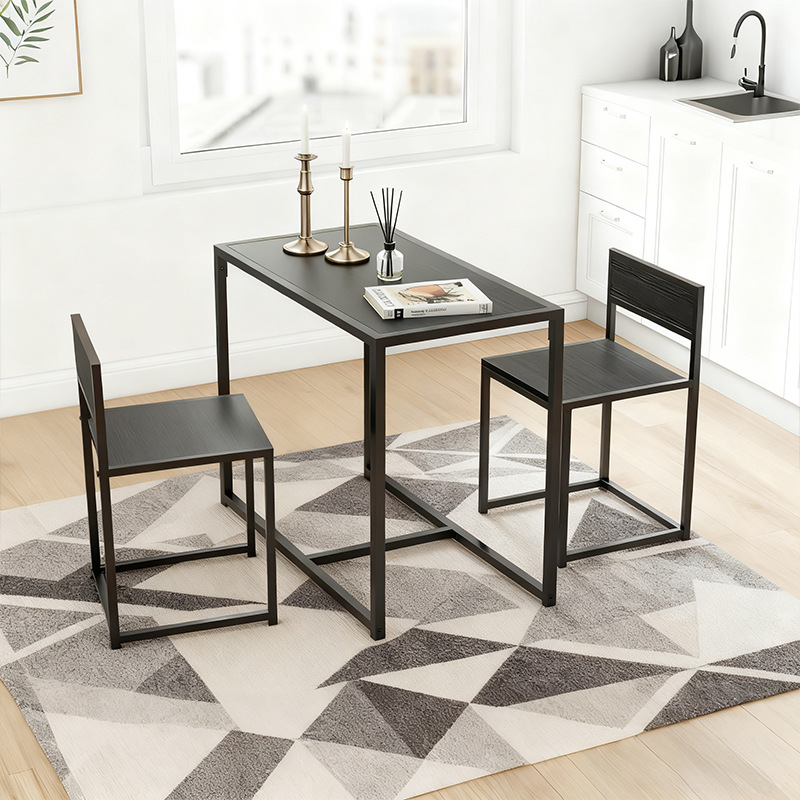 北欧铁艺餐桌椅简约家用客厅桌子创意小桌子组合成套餐桌椅批发