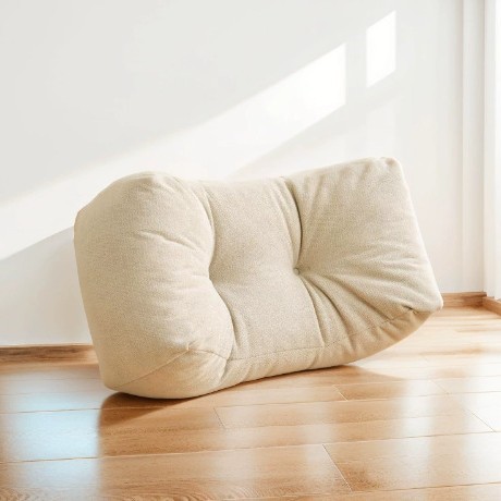 灯芯绒靠垫久坐护腰神器孕妇亚麻座椅垫子午睡枕头新款